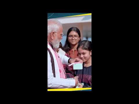 परीक्षाओं, जीवन और कई अन्य विषयों पर बच्चो से  बातचीत की...