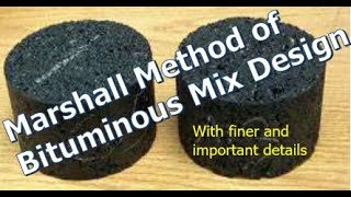 #highways, Marshall Method of Bituminous Mix Design, Flow Stability Analysis, Volumetric Analysis