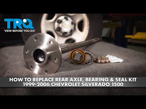 How to Replace Rear Axle, Bearing & Seal Kit 1999-2006 Chevrolet Silverado 1500