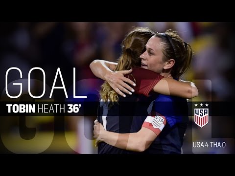 WNT vs. Thailand: Tobin Heath Goal - Sept. 15, 2016