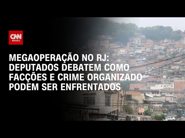 Debate: Como facções e crime organizado podem ser enfrentados ? | CNN ARENA