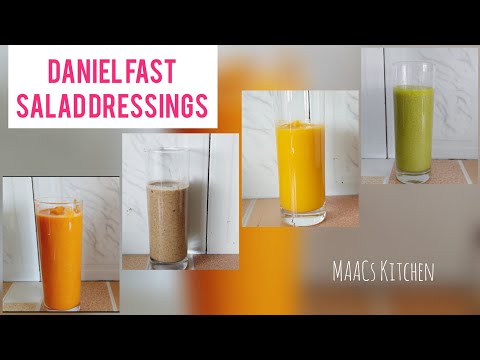 Daniel Fast Salad Dressings Recipe