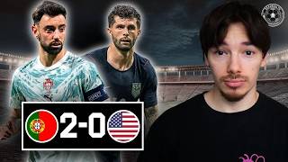 Competing But Never Winning | USMNT 0 Portugal 2 Reaction