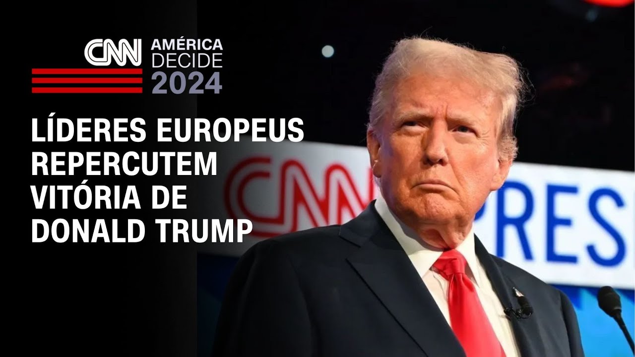 Líderes europeus repercutem vitória de Donald Trump | CNN NOVO DIA