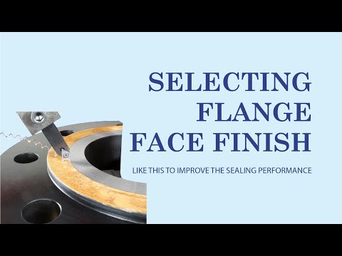 selecting flange face finish#steelpipe #pipelining #experiment