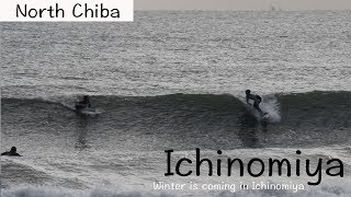 【サーフィン】胸肩サイズのいい波発見！カットバックの練習に最適な千葉北一宮の波/good wave in ichinomiya