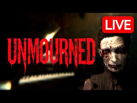 Playing a New Horror Game Like Visage - Unmourned LIVE 🔴
