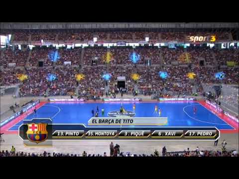 Barcelona Playing  Futsal Against Barcelona | Pep Guardiola  vs Tito