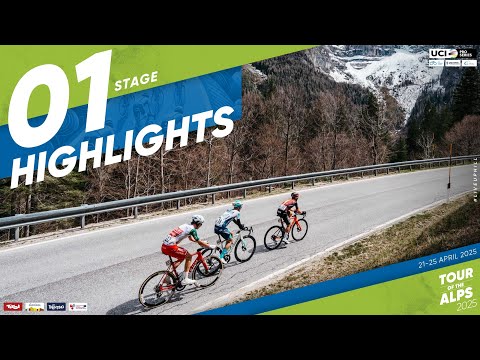 Thrilling opening stage at Tour of the Alps 2025!