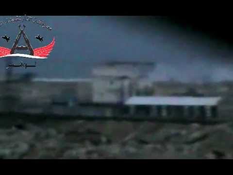 تقدم مقاتلي لواء النصر باتجاه نقاط قوات النظام في محيط مطار النيرب العسكري لبدأ المعركة