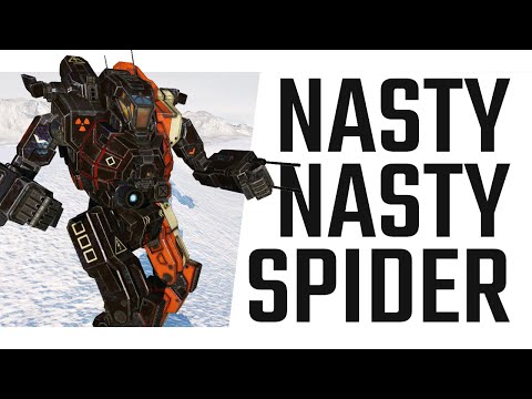 Nasty Nasty Spider Mech - Mechwarrior Online The Daily Dose #1043