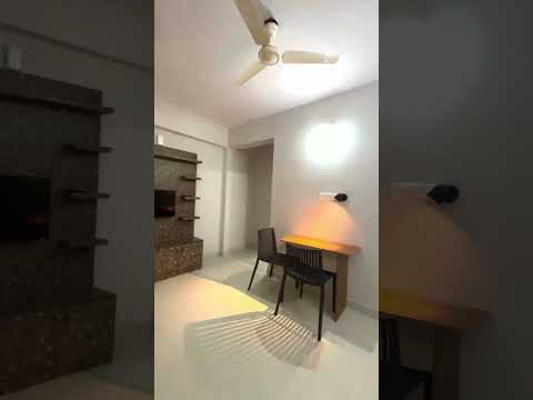 Video thumbnail for A105: Fully furnished 1 BHK Flat for rent in Whitefield | Kots Deux