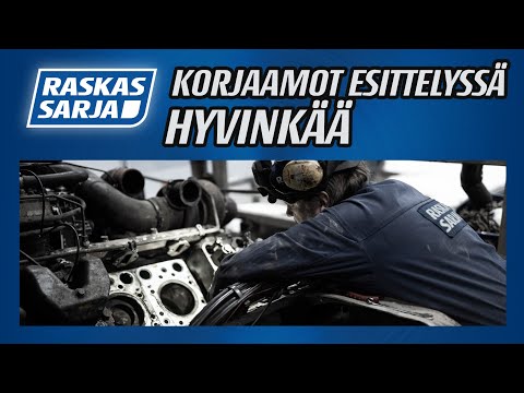 Raskassarja korjaamo esittely - Maaliskuu 2025 Originator Hyvinkää