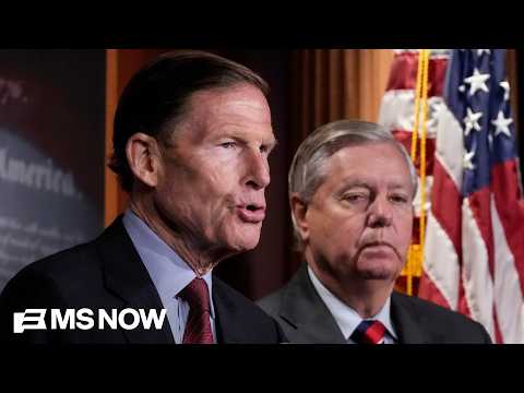 Blumenthal pushes Graham's 'CRUSHING' Russia sanctions bill