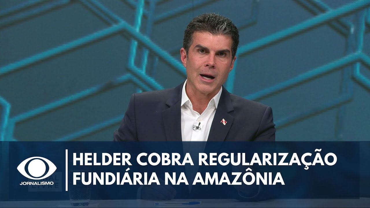 Helder Barbalho cobra regularização fundiária na Amazônia | Canal Livre