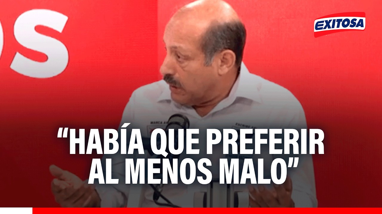 🔴🔵 Héctor Valer no se arrepiente de haber votado por José Balcázar