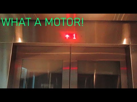LOUD MOTOR! MEI Hydraulic Elevator - Dane County Regional Airport - Madison, Wisconsin