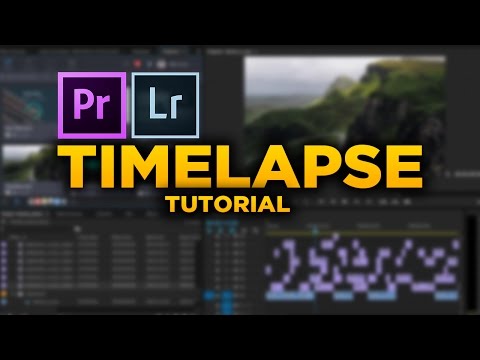 Tutorial: Timelapse mit Lightroom und Premiere erstellen