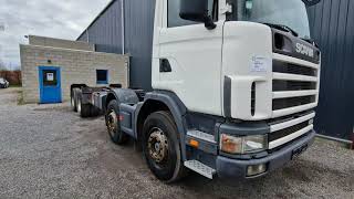 venta de Scania R124-400 8x4 / LAMMES - BLATT - SPRING / RETARDER camión chasis imagen 4 Scania R124-400 8x4 / LAMMES - BLATT - SPRING / RETARDER camión chasis imagen 4