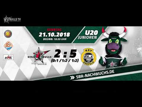 Highlights U20-Division II: Starbulls Junioren vs. Krefelder EV (20. und 21. 10.2018)
