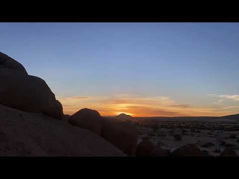 Sunrise at Spitzkoppe