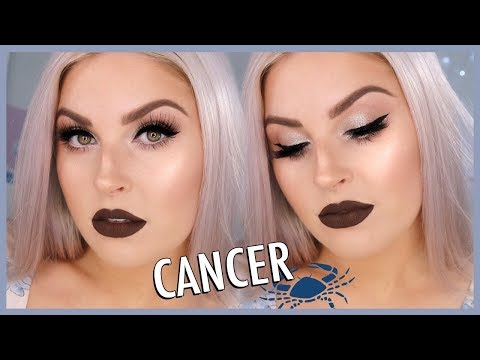 Cancer Makeup Look ♋ ZODIAC SIGNS SERIES 💕🦀