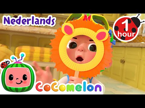 Verkleed je als dieren! | CoComelon Nederlands - Kinderliedjes