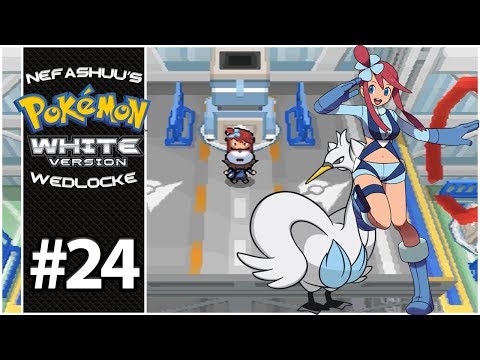 Nefashuu's Pokemon White Wedlocke Part 24 - Vs. Skyla!