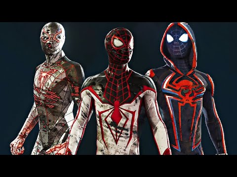 All Battle Damaged Suits in Spider-Man Miles Morales