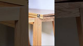 designed in this way and is very convenient to use. Folding dining table #folding table #hardware