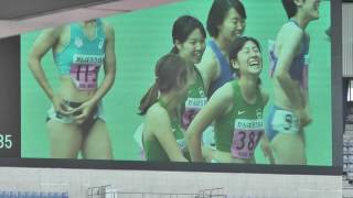 青山学院が表彰台独占！陸上関東インカレ女子100ｍ