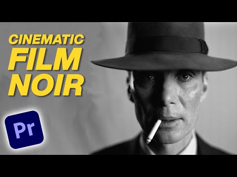 How to make Videos Black and White in Premiere Pro 2026 - Film Noir Look