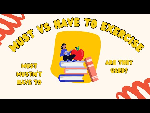 Must vs Have To / Has To Exercise