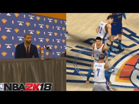 NBA 2K18 IOS/ANDROID My Career- 1st Game And MVP Matchup!
