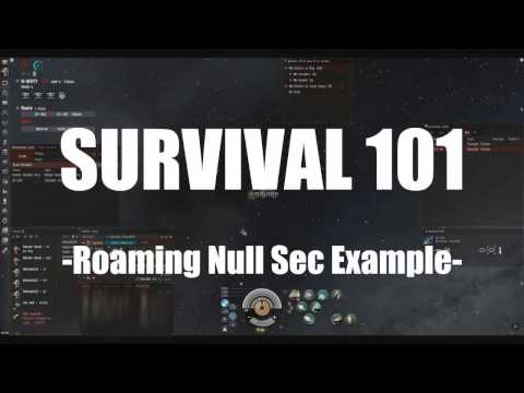 Survival 101 Null Sec Roam Example Commentary