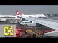 Indian Airlines And Jet Airways At IGI Airport Delhi