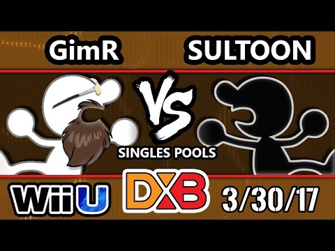 DXB 2017 SSB4 - Sultoon (G&W) Vs. VGBC | GimR  (G&W) Smash 4 Tournament - Smash Wii U