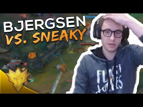 Bjergsen & Doublelift vs. Sneaky! - League of Legends Funny Stream Moments