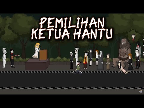 Ghost Election - Funny Cartoon Horror Animation - Warganet Life