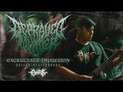 DEPRAVED MURDER - Excruciate Impulsion | Guitar Playthrough | BRUTAL MIND