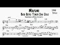 MAYUMI - Bob Berg - Tenor Sax Solo Transcription