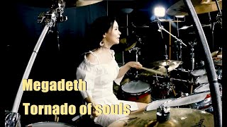 Download lagu Megadeth - Tornado of souls drum cover by Ami Kim (#88) mp3