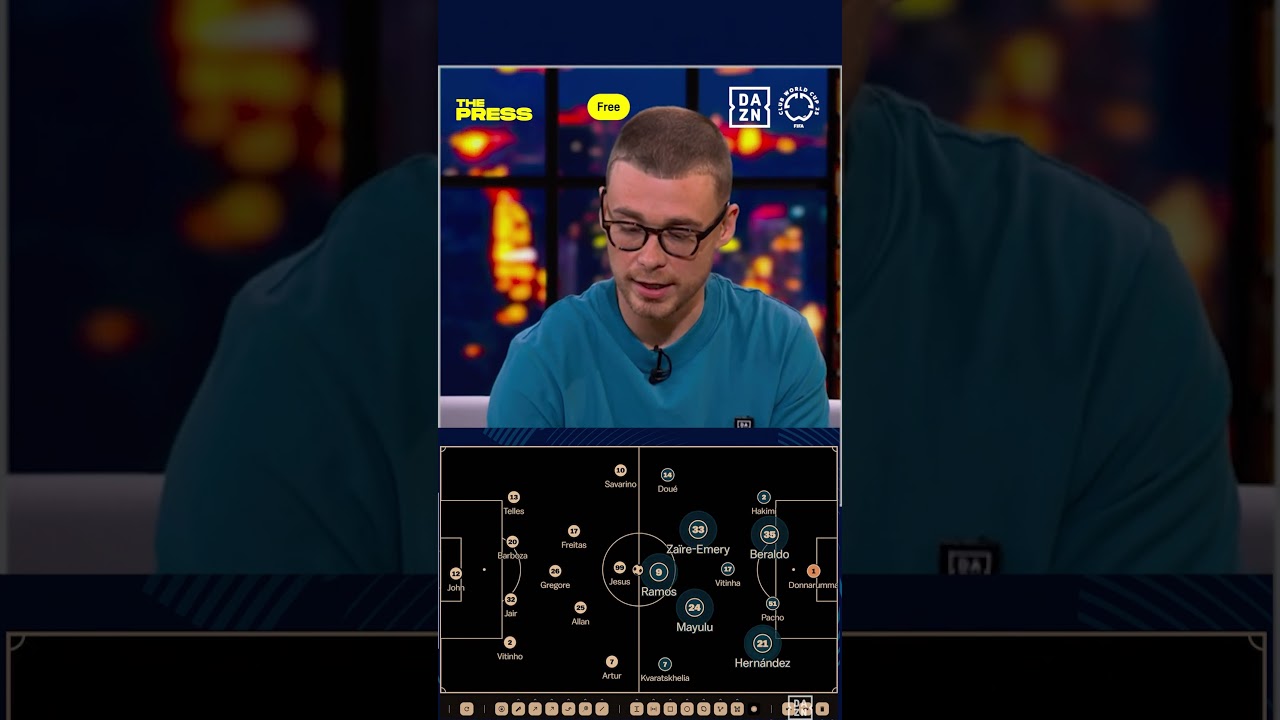 Botafogo masterclass? 😤🔥 How did they shut down PSG? James Allcott breaks down on THE PRESS