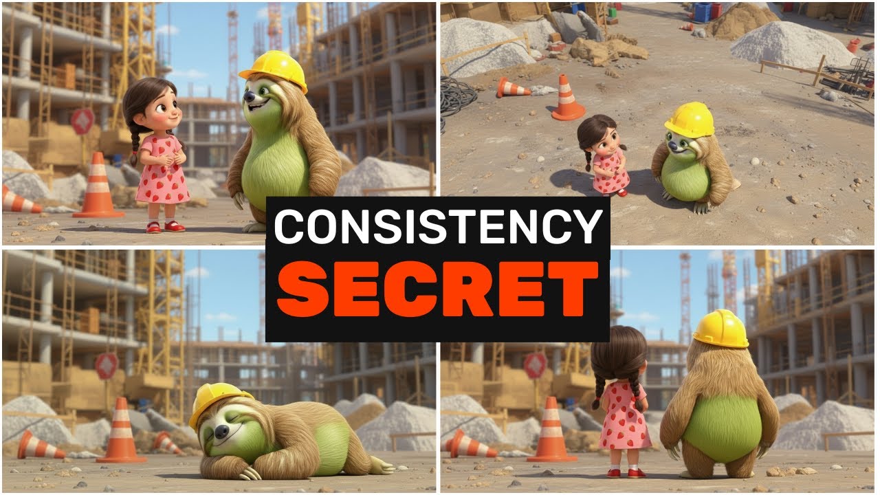 Secret to Consistent Backgrounds for AI Children's Books Illustrations #consistentcharacter