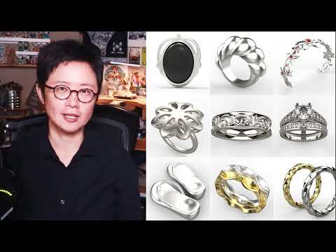 珠寶設計教學中文頻道 PJ Chen Jewelry Design