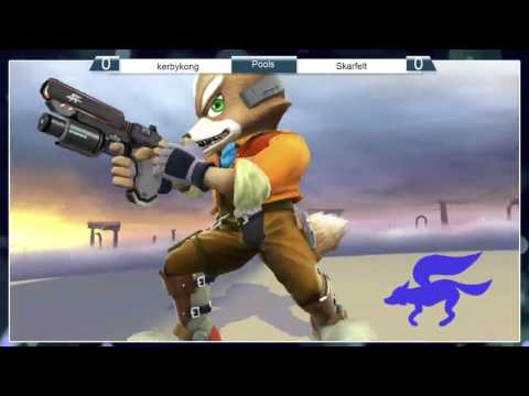 Smash 4: NHSSBV - kerbykong (Pikachu) Vs Skarfelt (Fox) - RR Pools