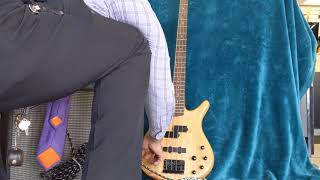 Video thumbnail for SoundGear SR400 by Ibanez Natural Wood 4 String Bass by Prospect Pawn