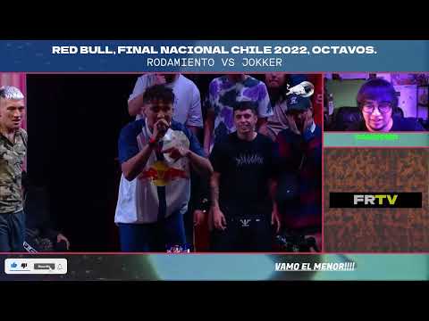 ¡CONTACTO CON EL PÚBLICO!. REACCIONANDO A RODAMIENTO VS JOKKER, RED BULL FINAL NACIONAL CHILE 2022.