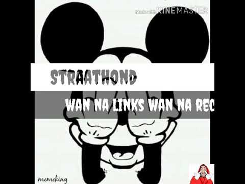 Straathond-Wan na links Wan na rechts (lyrics)