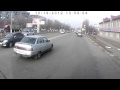 Месть на дороге. г. Белгород (accident on road Russia) 